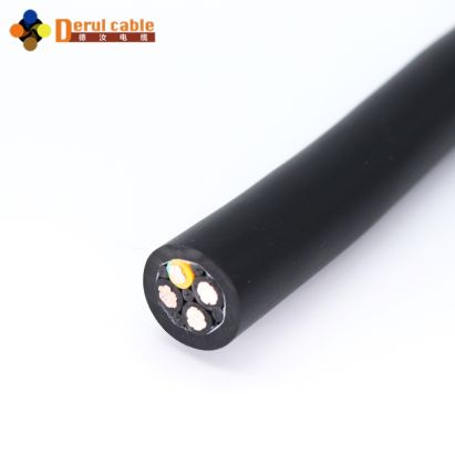 Derul 4 Core Filled Reeling Cable for Crane System
